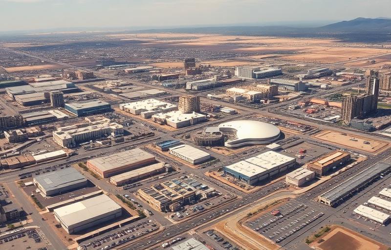 Tejabán agrícola para almacenamiento de maquinaria — SQ Tech Sonora