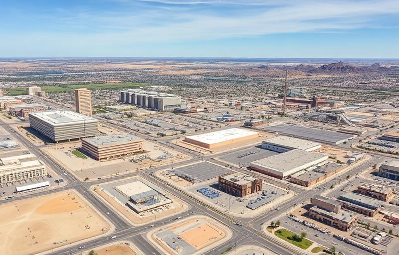 Industrial warehouse in Mexico for US nearshoring operations — SQ Tech Sonora