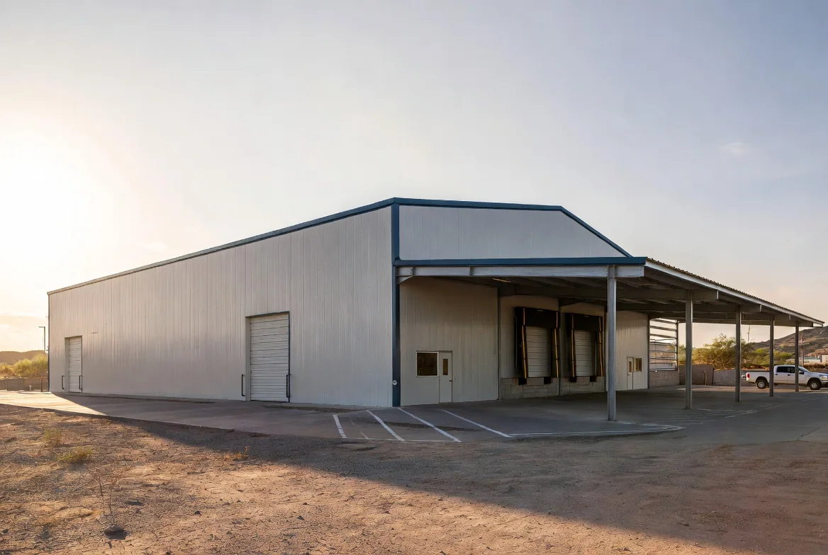 Bodega Industrial de Acero — SQ Tech Hermosillo