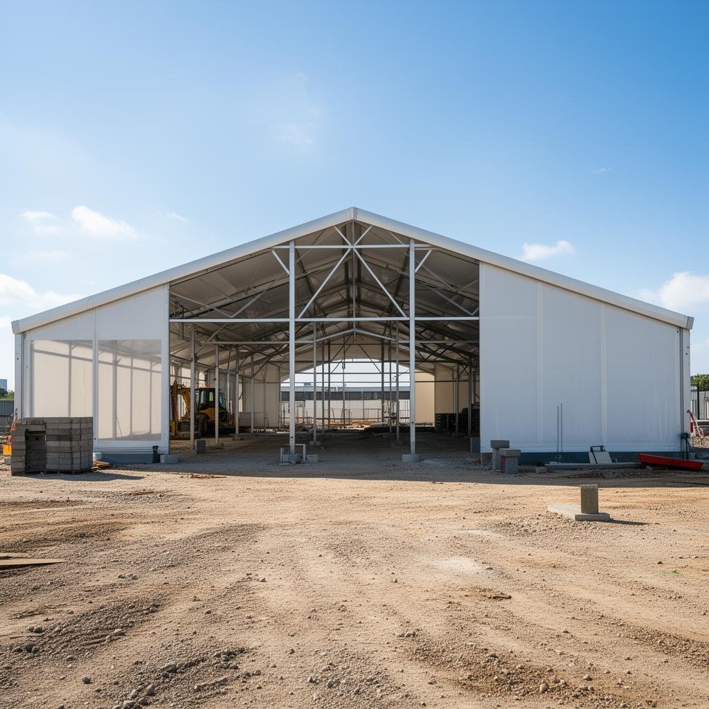 Temporary Demountable Structure — SQ Tech Hermosillo, Sonora