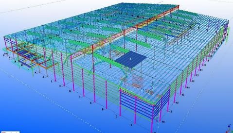 Vista aérea planta Carlisle — nave industrial SQ Tech, Nogales Sonora