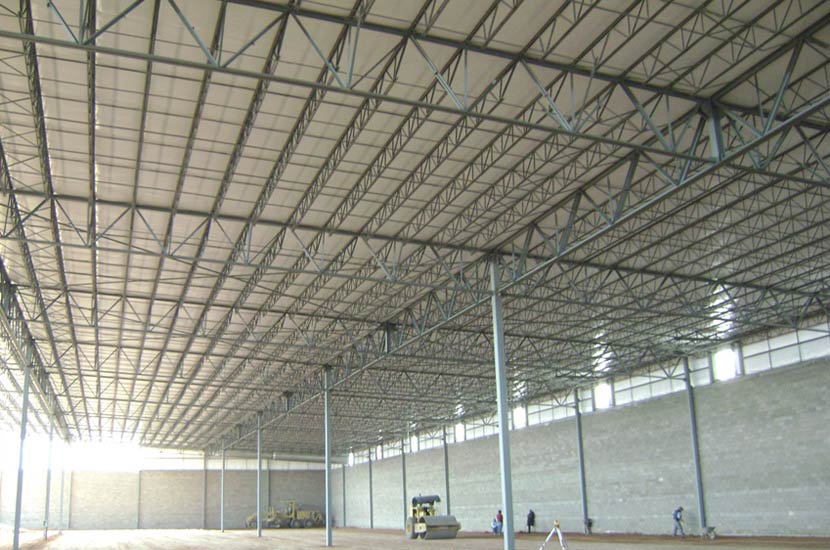 Detalle estructura metálica proyecto NUPRO, Hermosillo